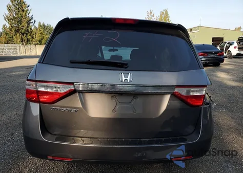 2013 Honda Odyssey Ex from USA, damaged, VIN 5FNRL5H41DB019327